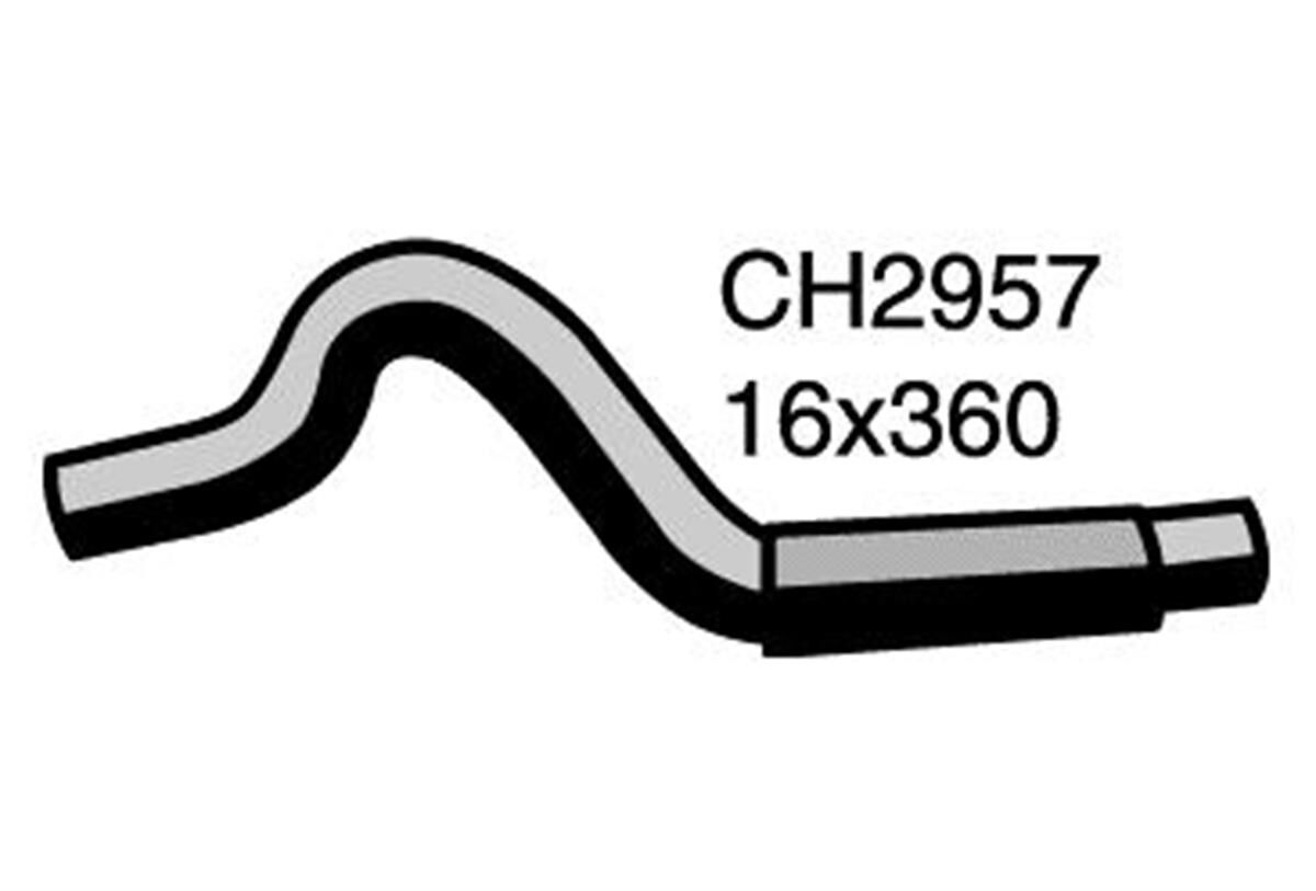 Heater Hose  - FORD LASER KN, KQ - 1.6L I4  PETROL - Manual & Auto, , scaau_hi-res