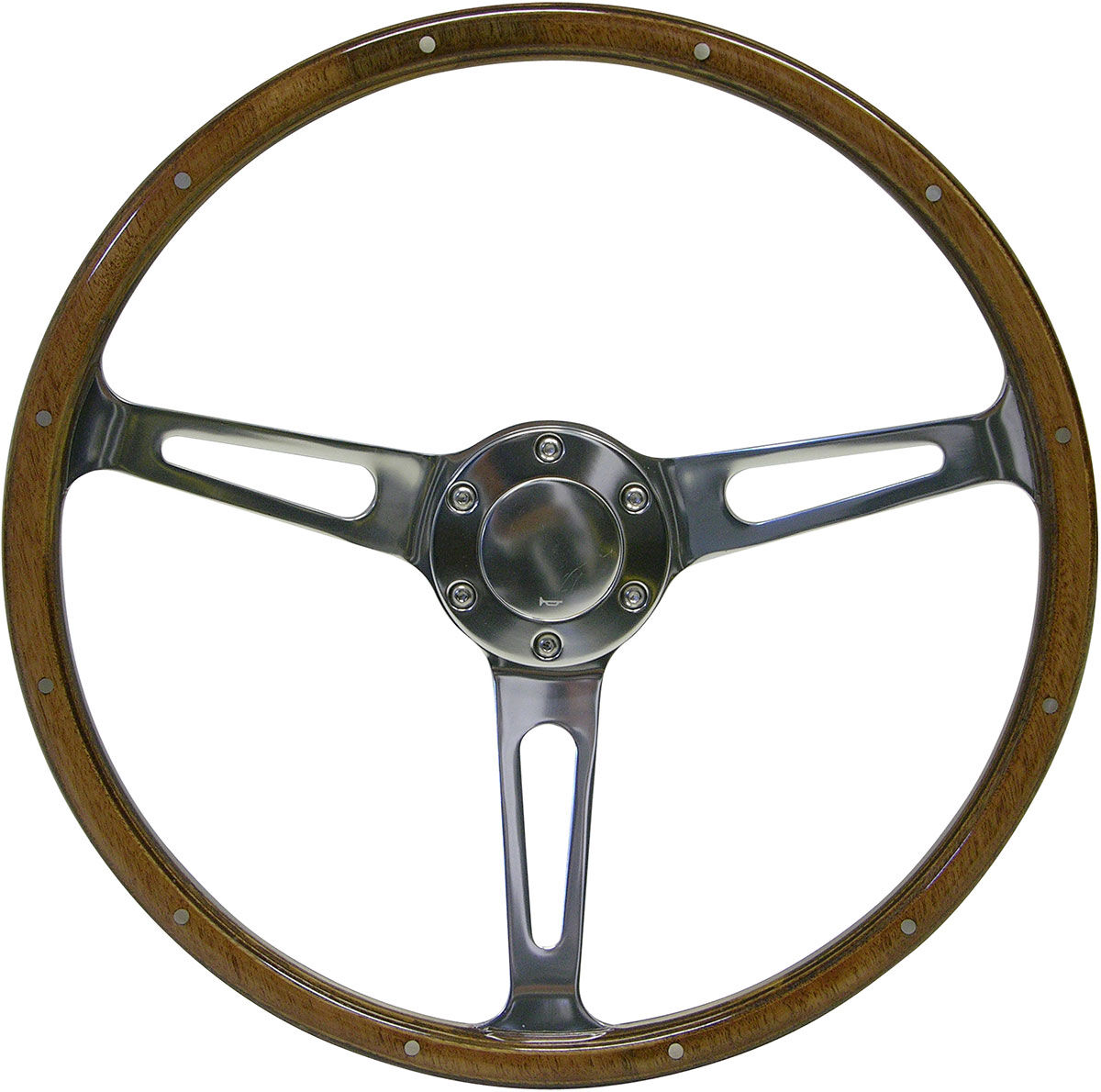 SAAS Classic Steering Wheel 15 Inch Wood SW704PSW