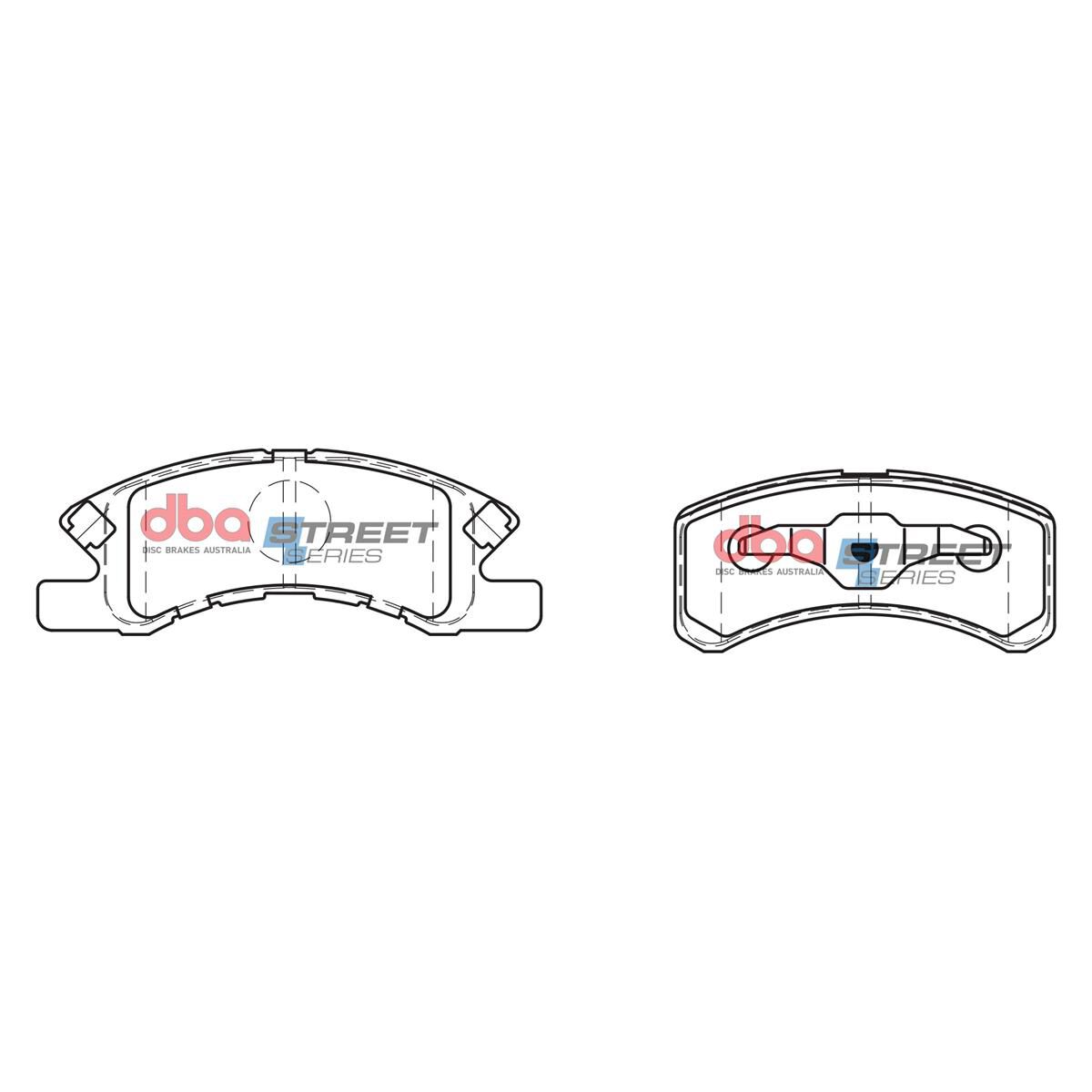 DBA SS STREET SERIES BRAKE PADS [ Daihatsu/Perodua & Proton 2001-2014 F ], , scaau_hi-res