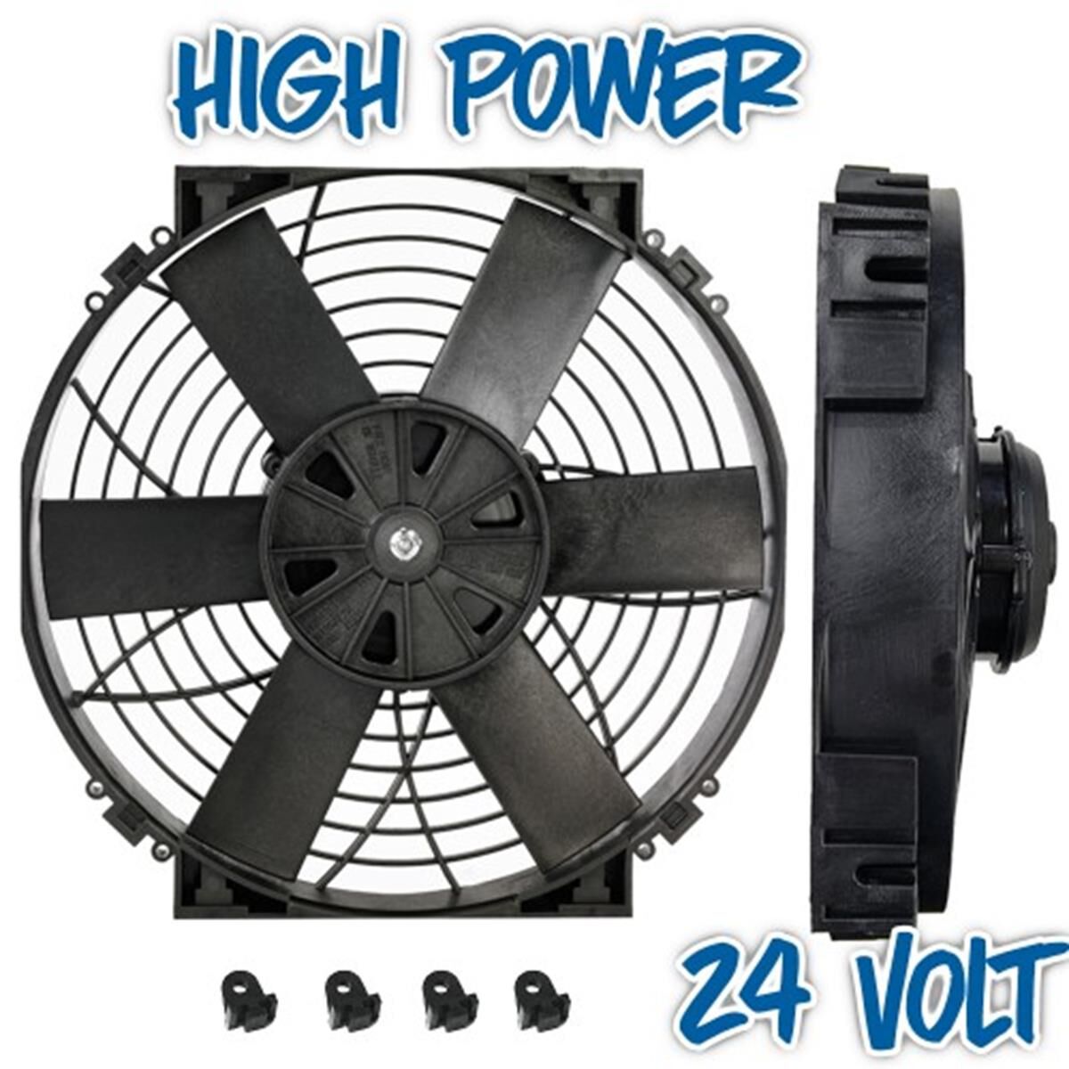 10&rdquo; HIGH POWER THERMATIC ELECTRIC FAN 24 VOLT, , scaau_hi-res