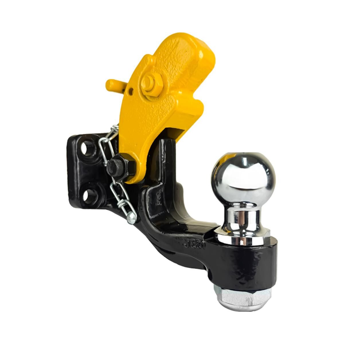 Sunrise Truck Trailer Pintle Hook With 50mm Towball 6T Rated, , scaau_hi-res