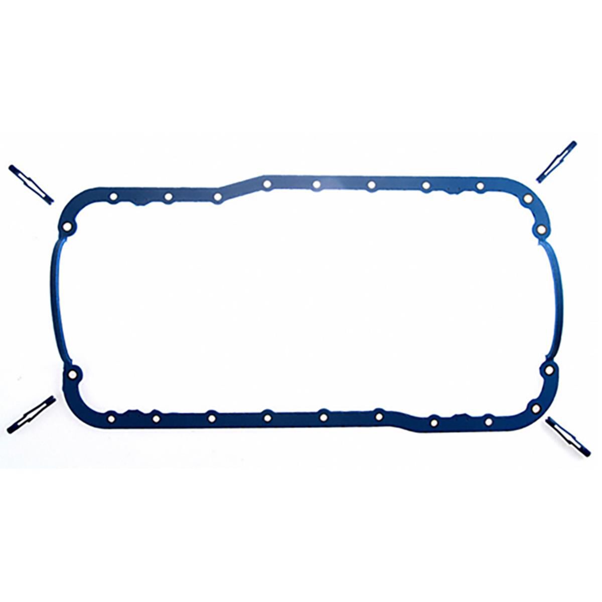 FORD 221-302W OIL PAN GASKET PRE-86, ONE PIECE RUBBER, , scaau_hi-res