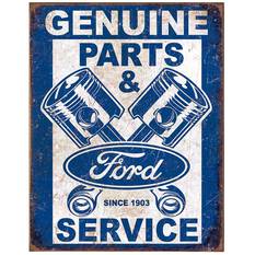 Sign-Genuine Ford Parts, , scaau_hi-res