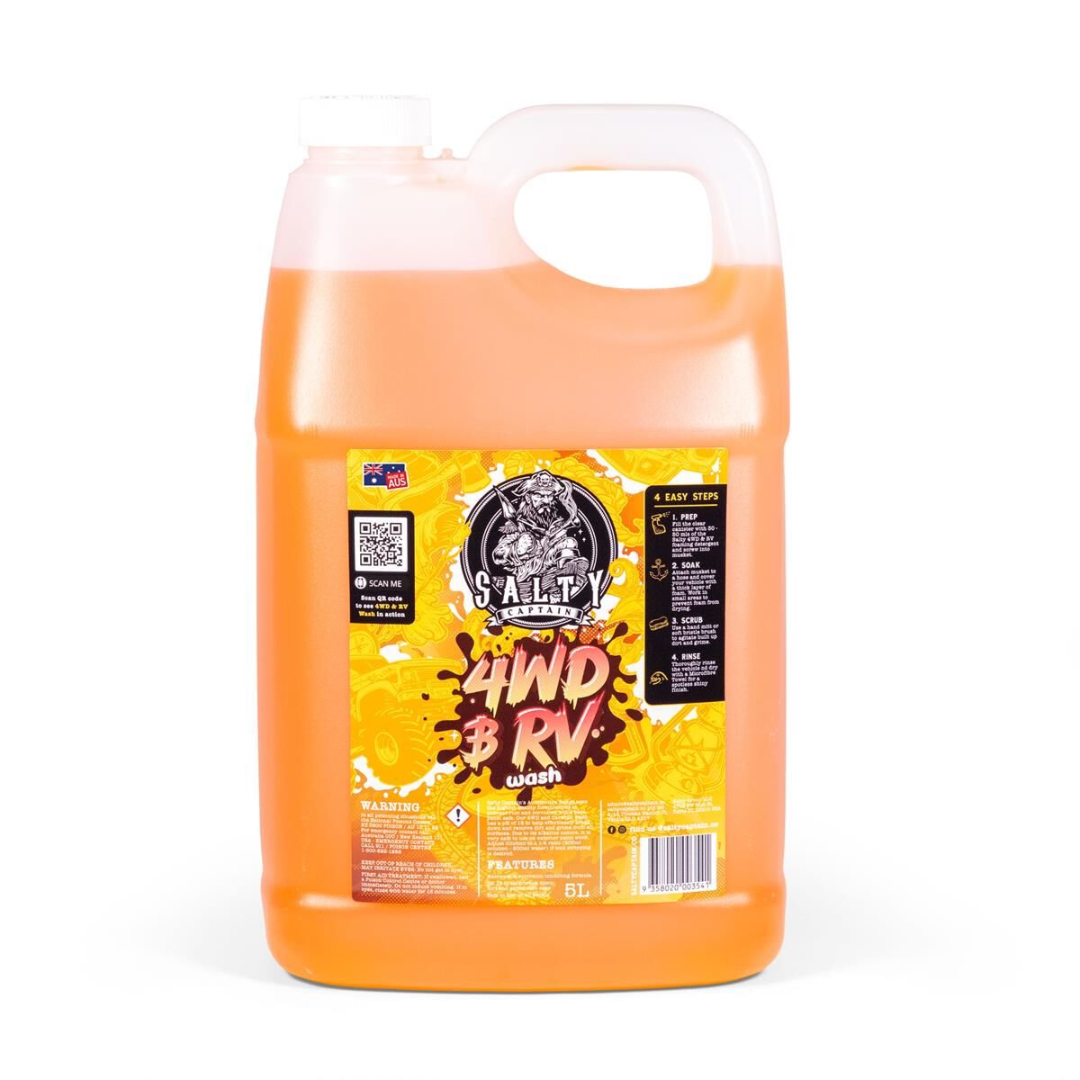 4WD & RV WASH DETERGENT 5L, , scaau_hi-res
