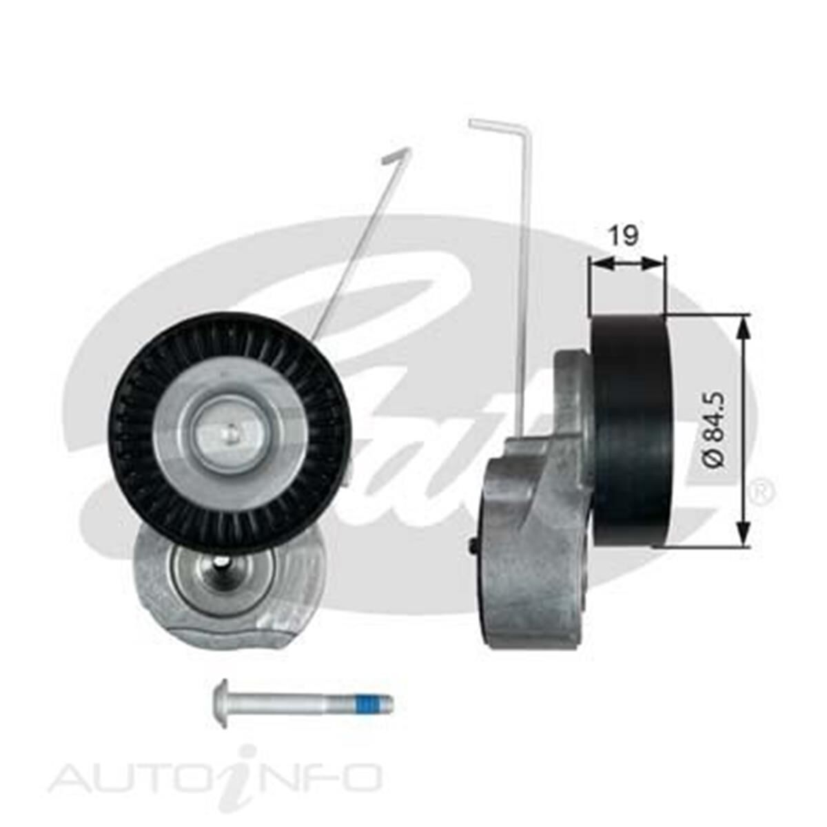 39184 DRIVEALIGN TENSIONER, , scaau_hi-res
