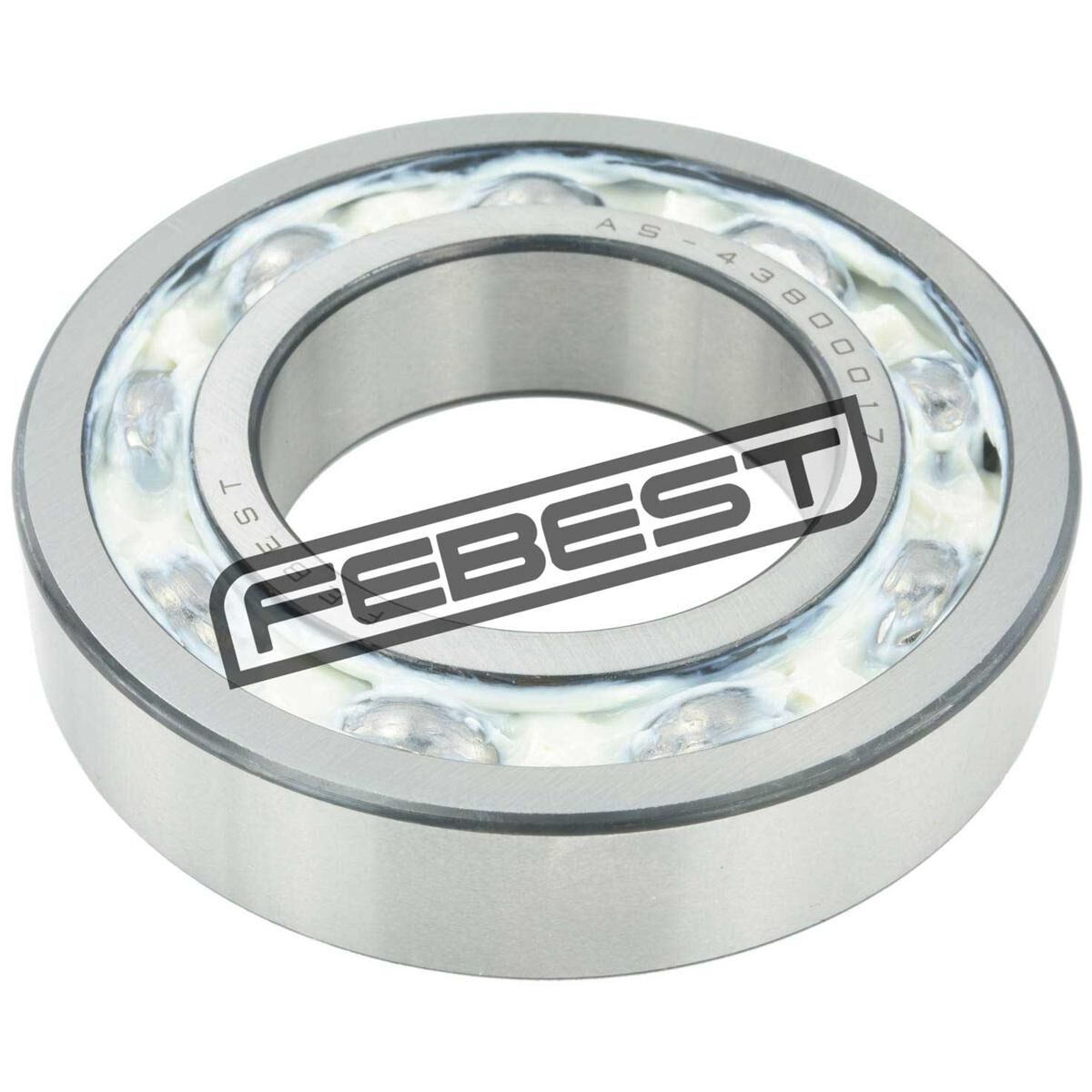 BALL BEARING 43X80X17, , scaau_hi-res