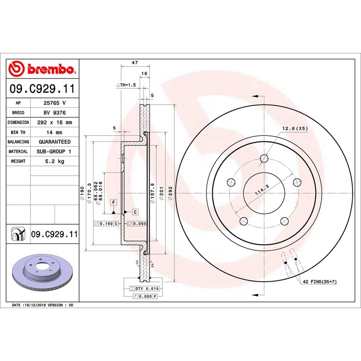 BREMBO DISC ROTOR, , scaau_hi-res