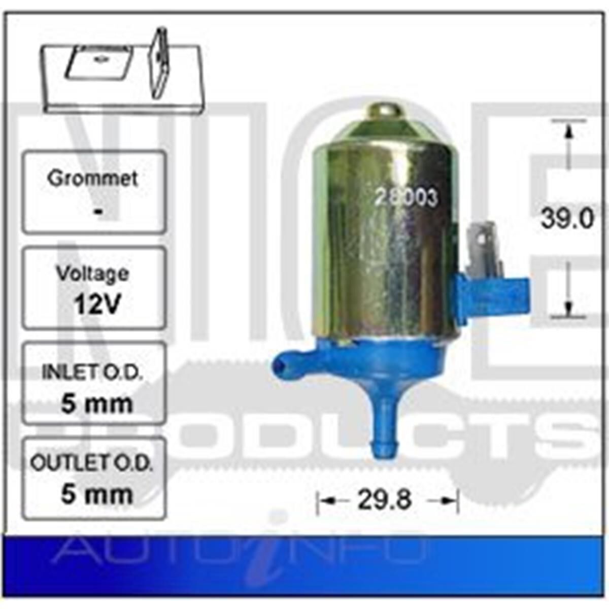 Washer Pump, , scaau_hi-res