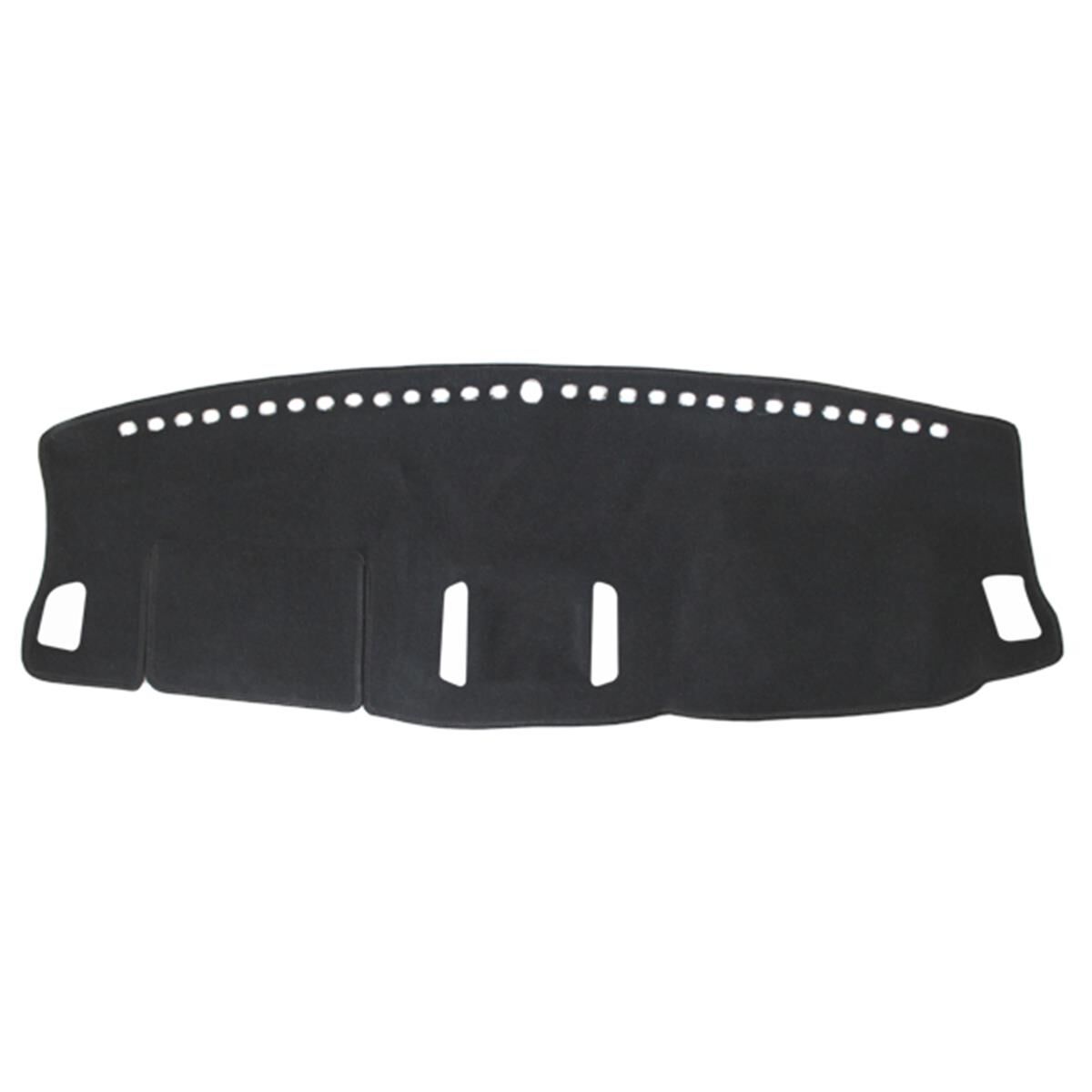 Sunland Black Dashmat to suit Ford Ranger PXII/PXIII With Coin Tray Recess But W/Out HUD Cut Out - F7501, , scaau_hi-res