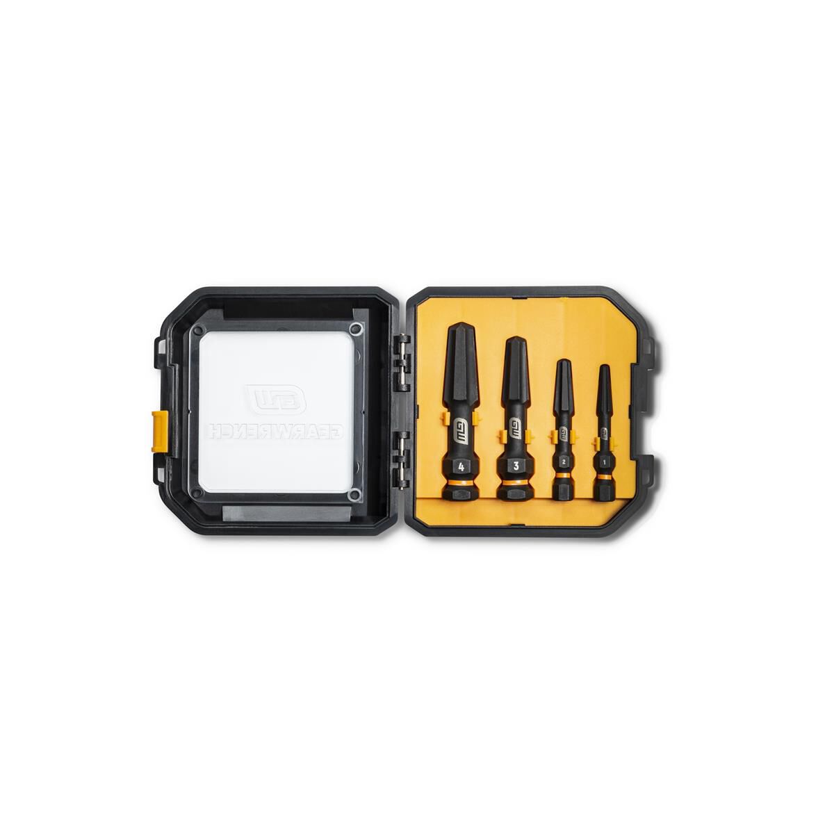 4 PC. BOLT BITER SCREW EXTRACTOR SET, , scaau_hi-res