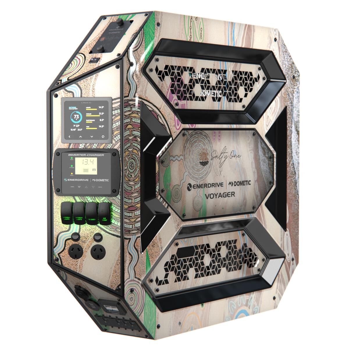 SALTY ONE X VOYAGER POWER SYSTEM - LEFT MOUNT, , scaau_hi-res