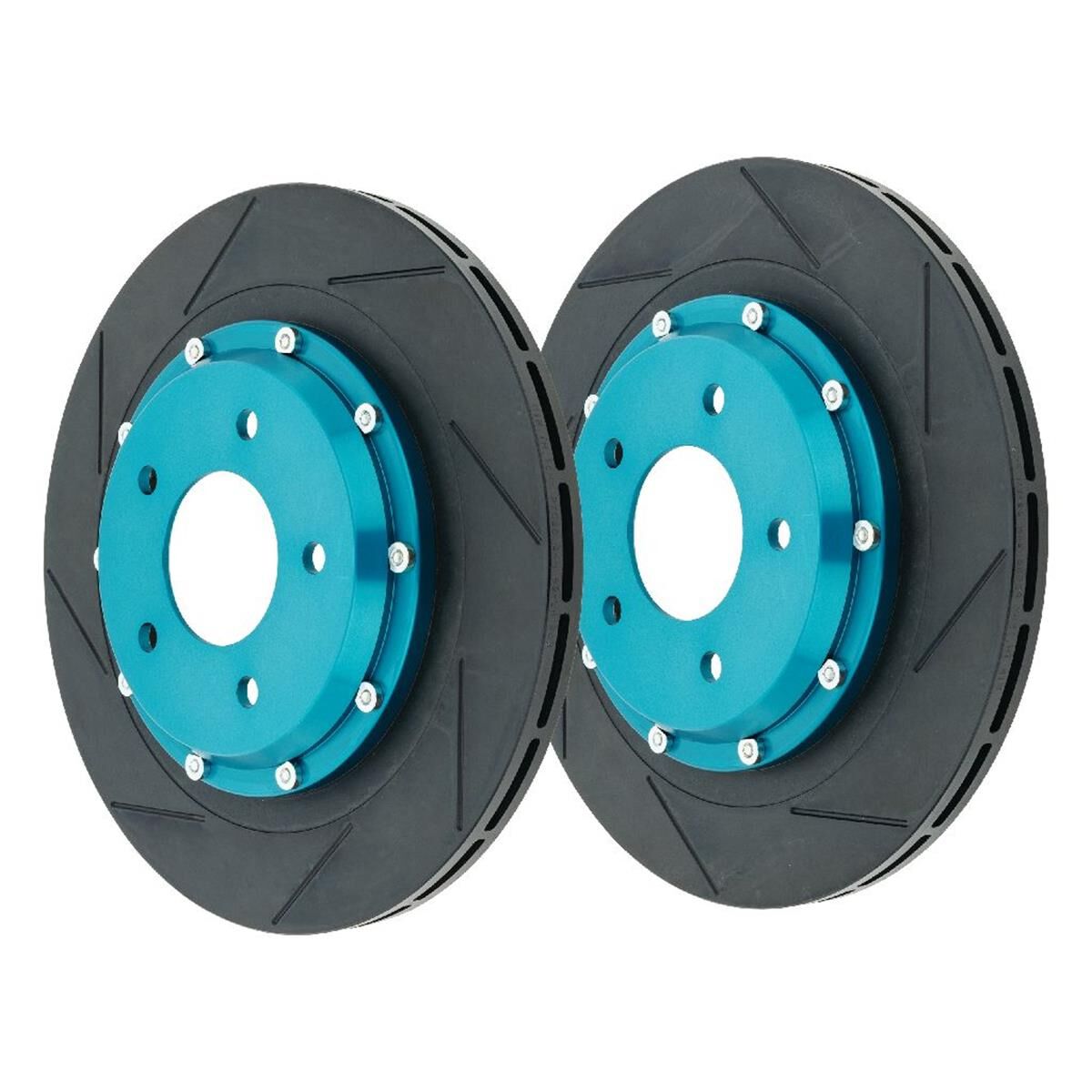 PROJECT MU BRAKE ROTORS PAIR SCR-PRO 2 PIECE GREEN 314X20MM, , scaau_hi-res