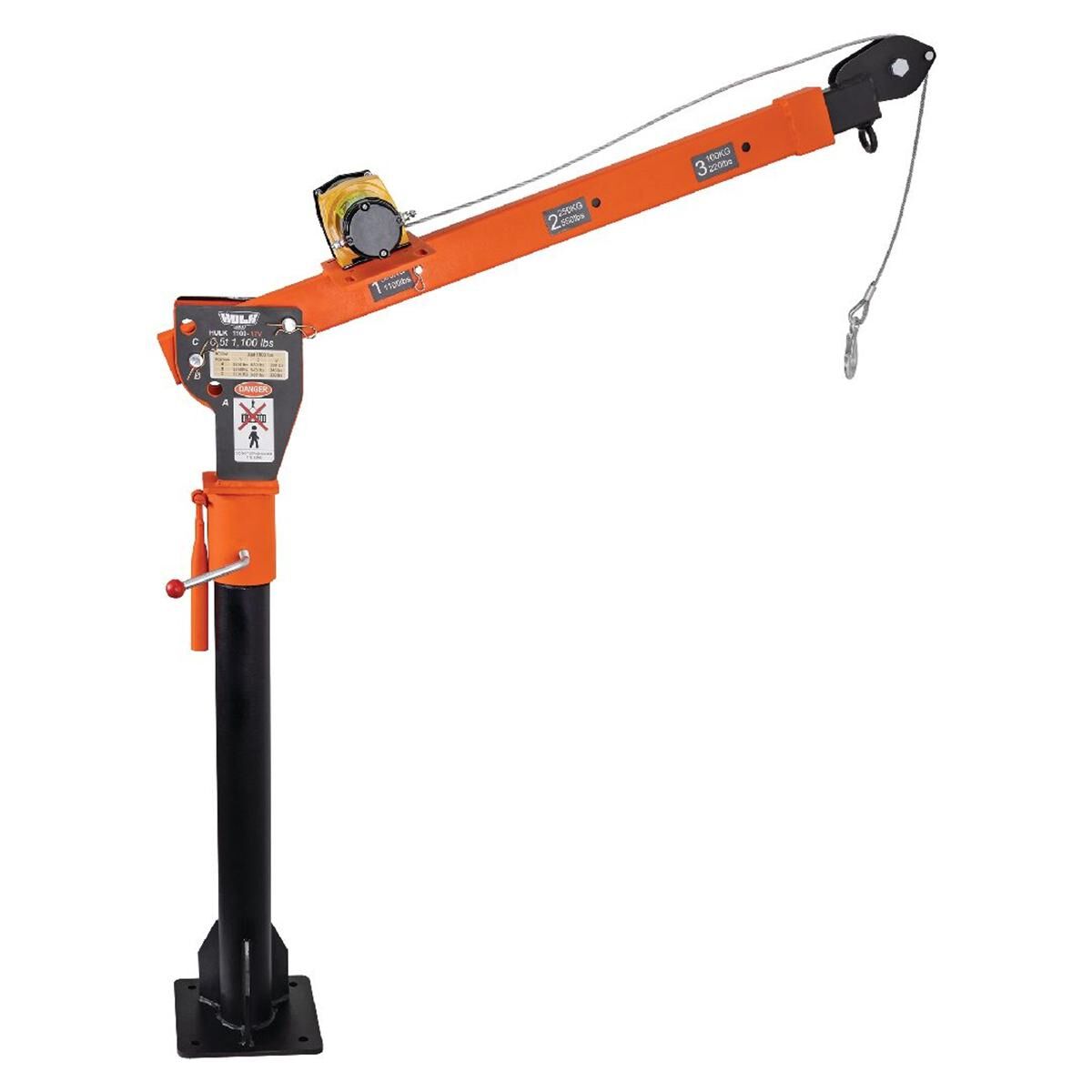 HULK CRANE LIFT 500KGSWING BOOM CRANE HULK, , scaau_hi-res