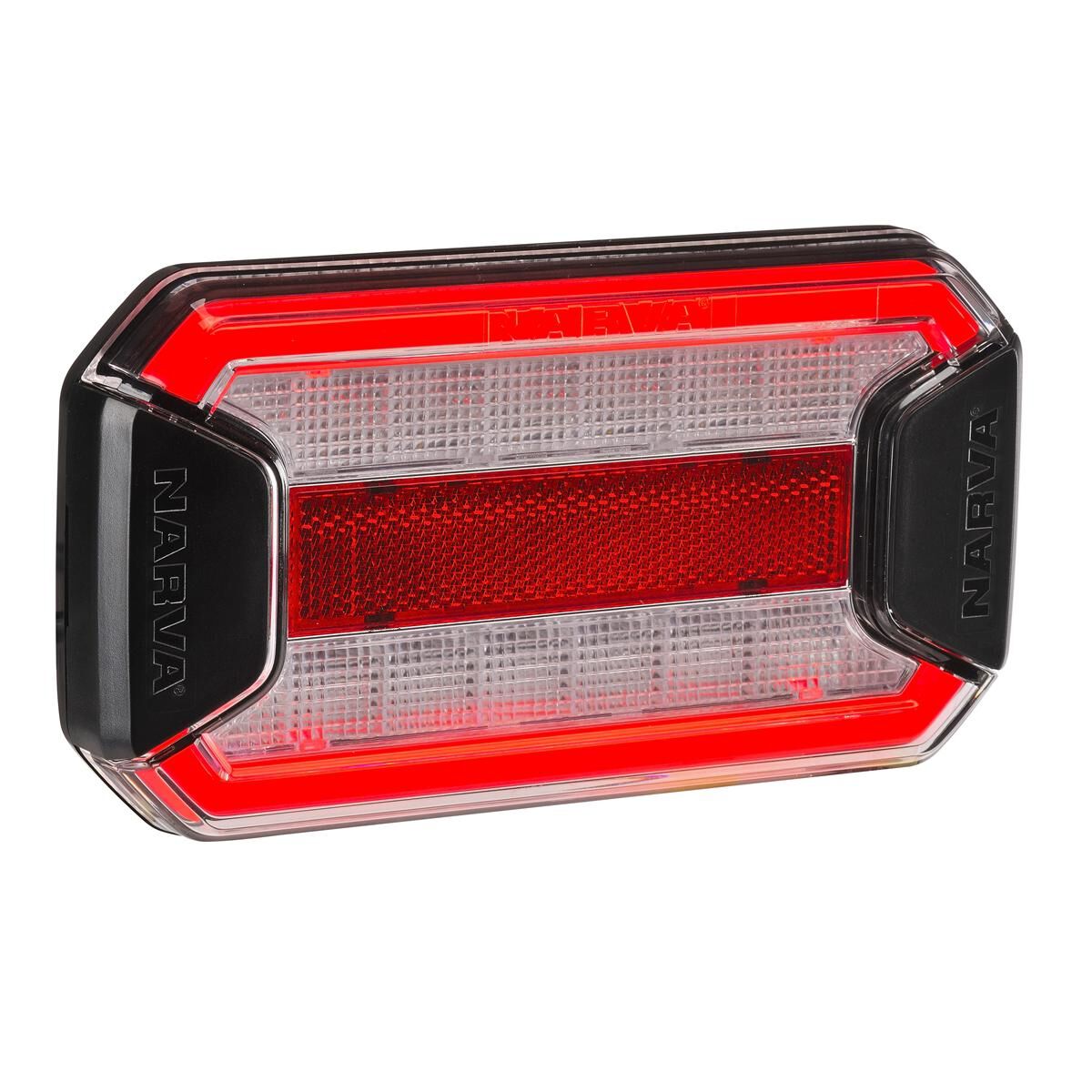 Narva 9-33 Volt LED Tail and Rerverse Lamp with In-Built Reflector, Clear Lens and 0.5m of Hard-Wired Cable, , scaau_hi-res