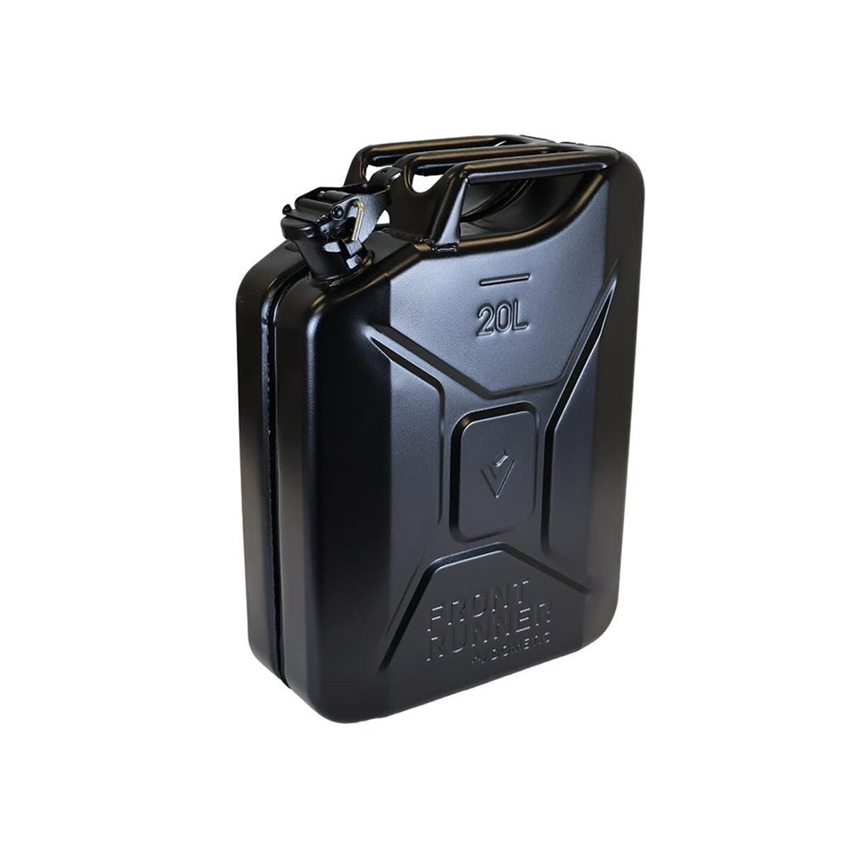 FRONT RUNNER 20L FUEL JERRY CAN - BLACK STEEL FINISH, , scaau_hi-res