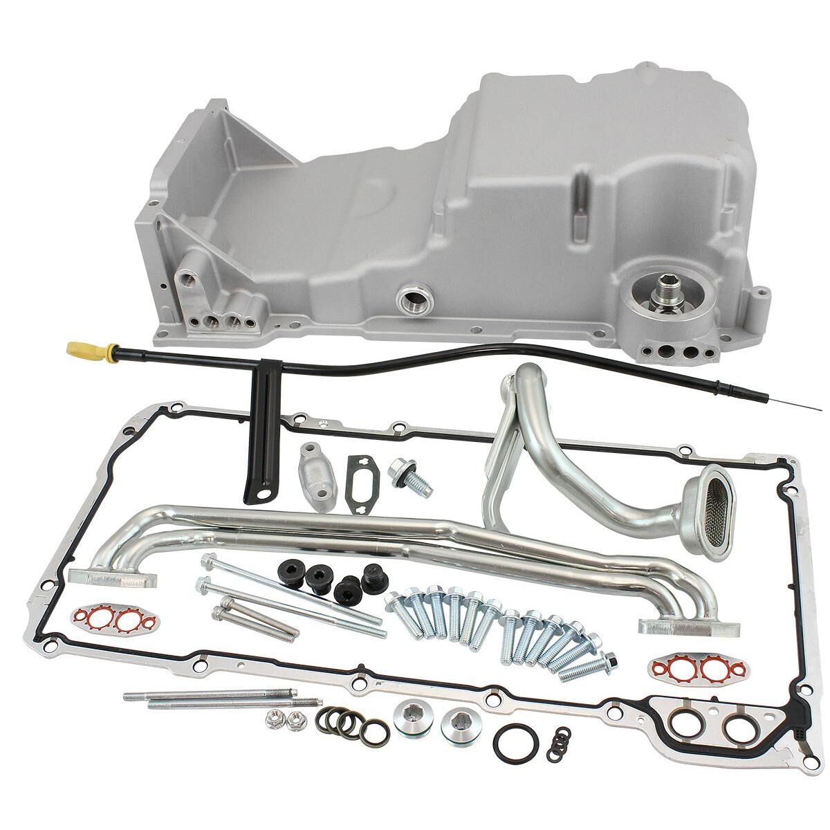 STANDARD GM LS CAST OIL PAN LS1 LS2 LS3 VZ COMMODORE, , scaau_hi-res