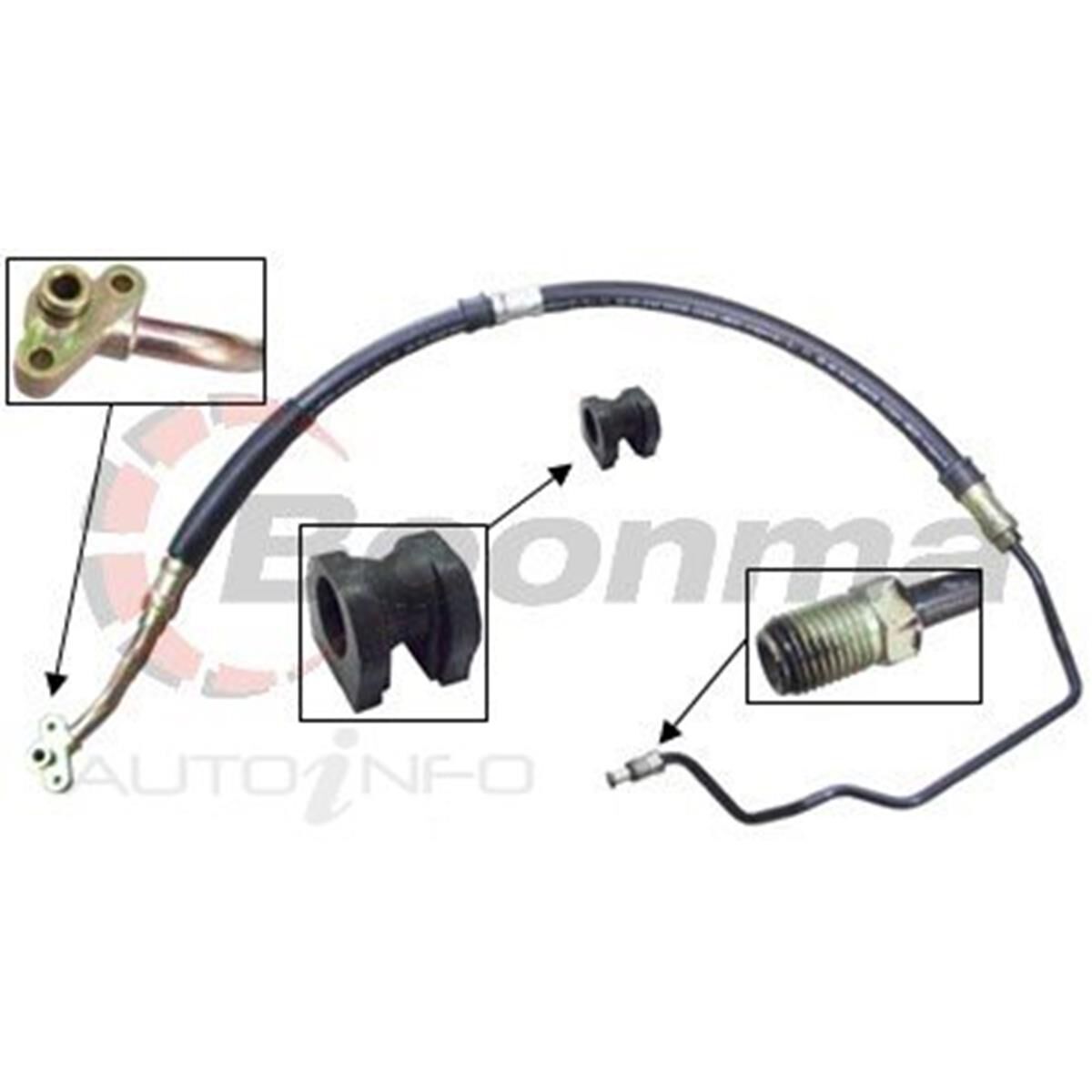 ODYSSEY RA6 2.3L 99-03 PS HOSE, , scaau_hi-res