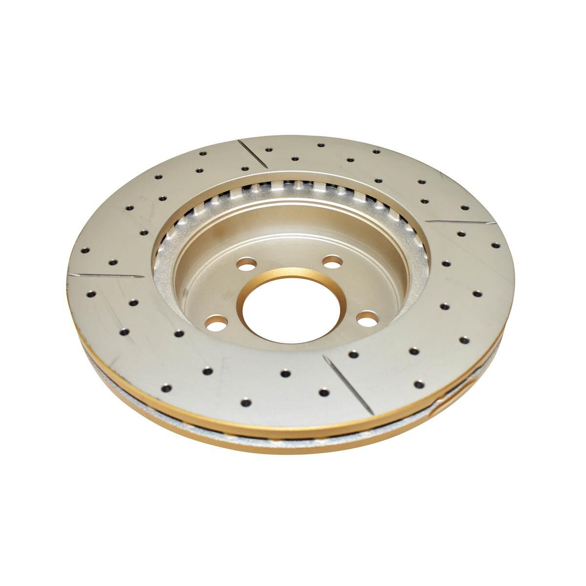 Street Gold Cross-drilled/slotted KP [ Ford BA/BF & FG 02-> F ], , scaau_hi-res