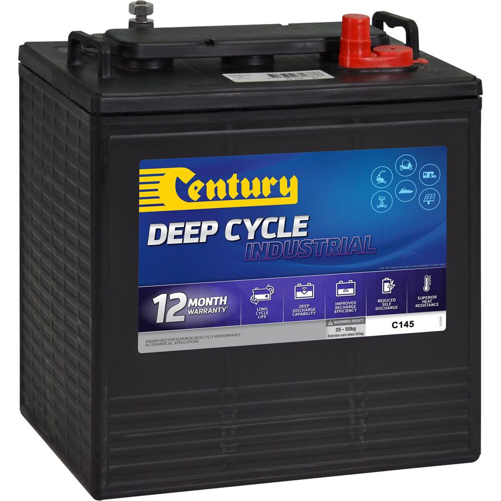 Century Industrial Deep Cycle Battery C145 260Ah, 6V 141112