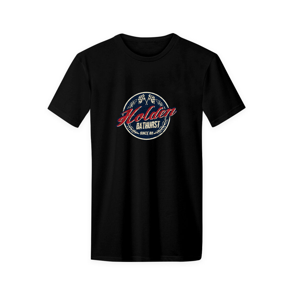 ADULT COTTON T-SHIRT-BLACK [HOLDEN BATHURST SINCE 68] [2XL], , scaau_hi-res