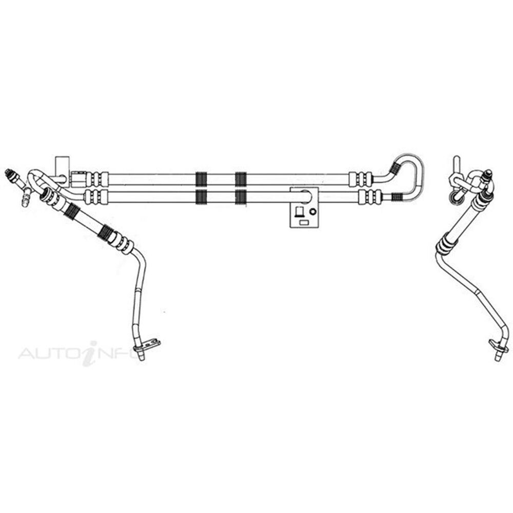 Protorque Power Steering Pressure Hose Ford Falcon FG , BSH575