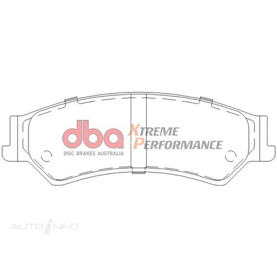 DBA XP PERFORMANCE BRAKE PADS Ford Falcon BF and Territory 2005-2014, , scaau_hi-res