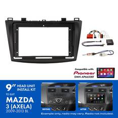 9" HEAD UNIT INSTALL KIT TO SUIT MAZDA 3 2009-2013, , scaau_hi-res