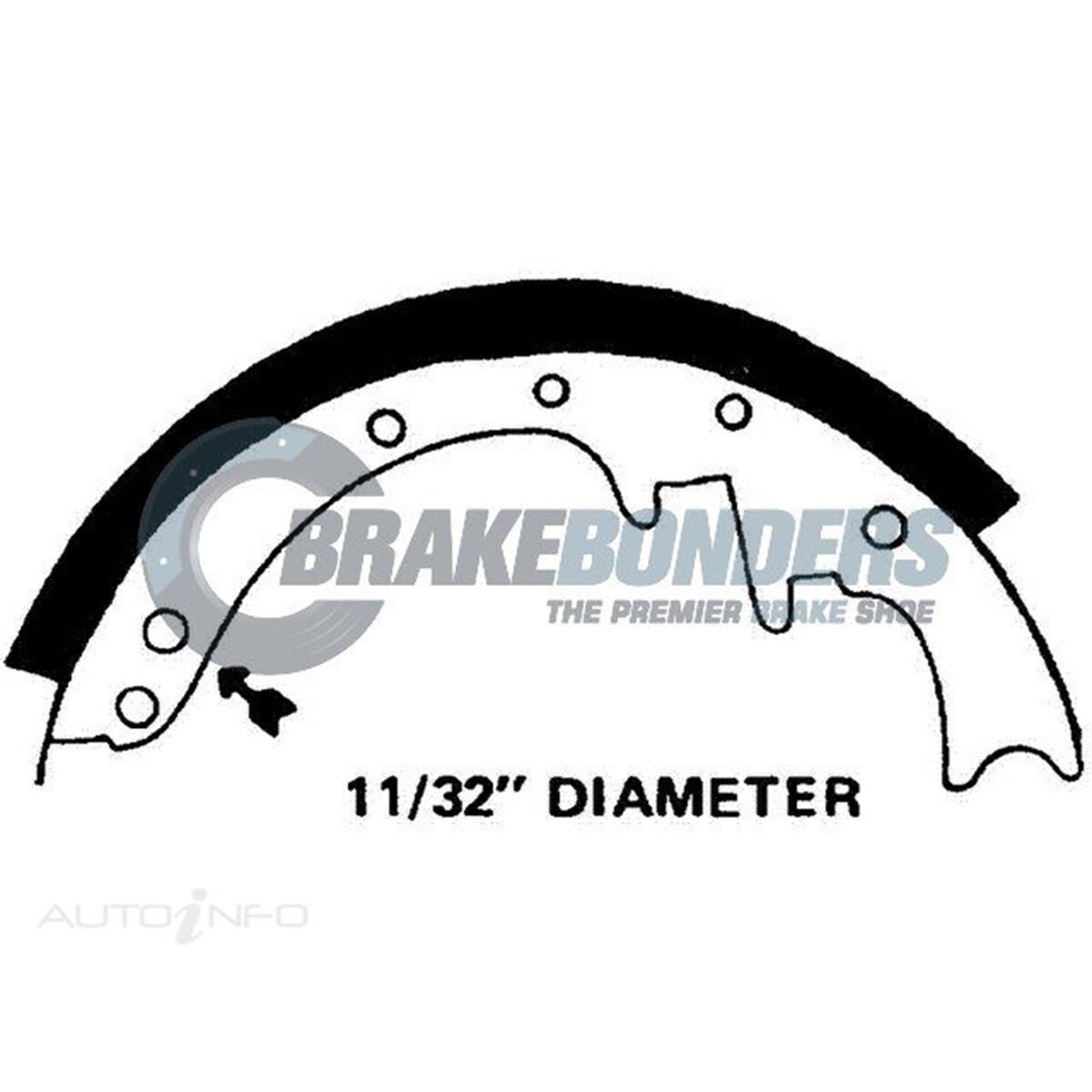 Special Bond Brake Shoes, , scaau_hi-res