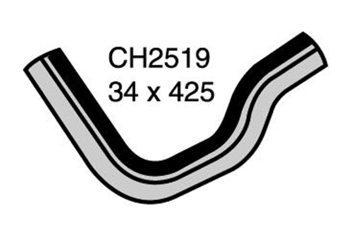 Radiator Upper Hose  - NISSAN SKYLINE R32 - 2.0L I6 Turbo PETROL - Manual & Auto, , scaau_hi-res