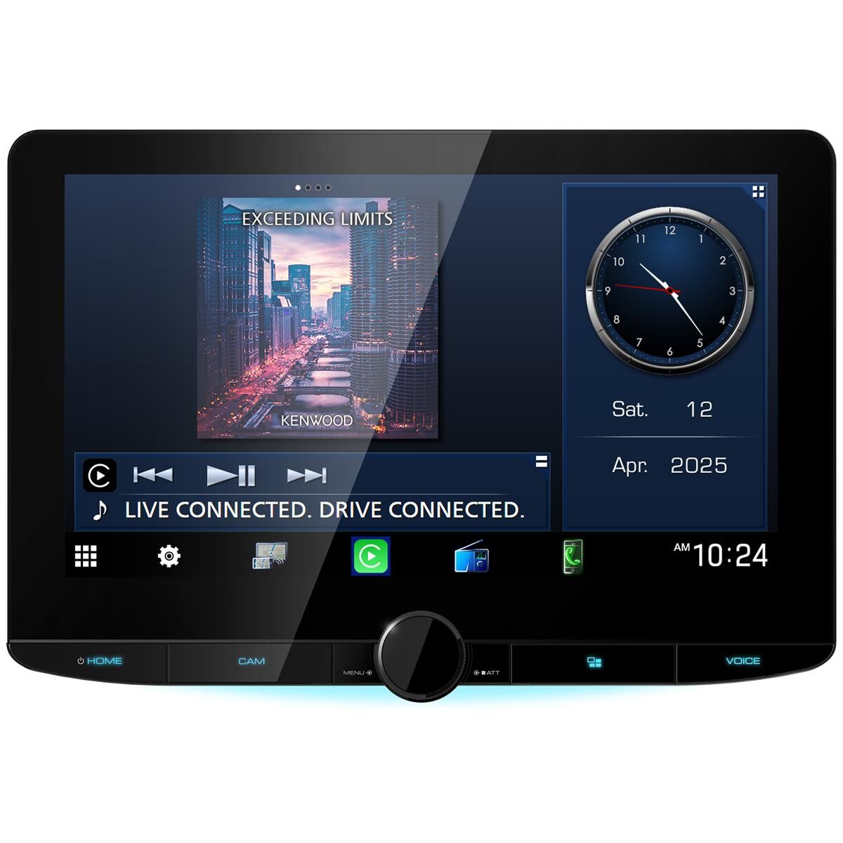 10.1" HD FLOATING WIFI CARPLAY ANDROIR AUTO RECEIVER - DMX9724XS, , scaau_hi-res