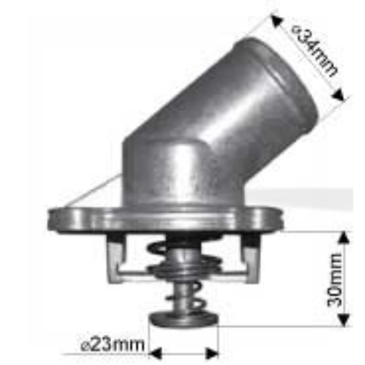 THERMOSTAT HOUSING 92C BOXED, , scaau_hi-res