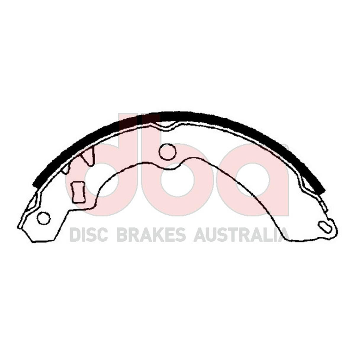 Street Series Brake Shoes [Suzuki Vitara 1988-00 220mm], , scaau_hi-res