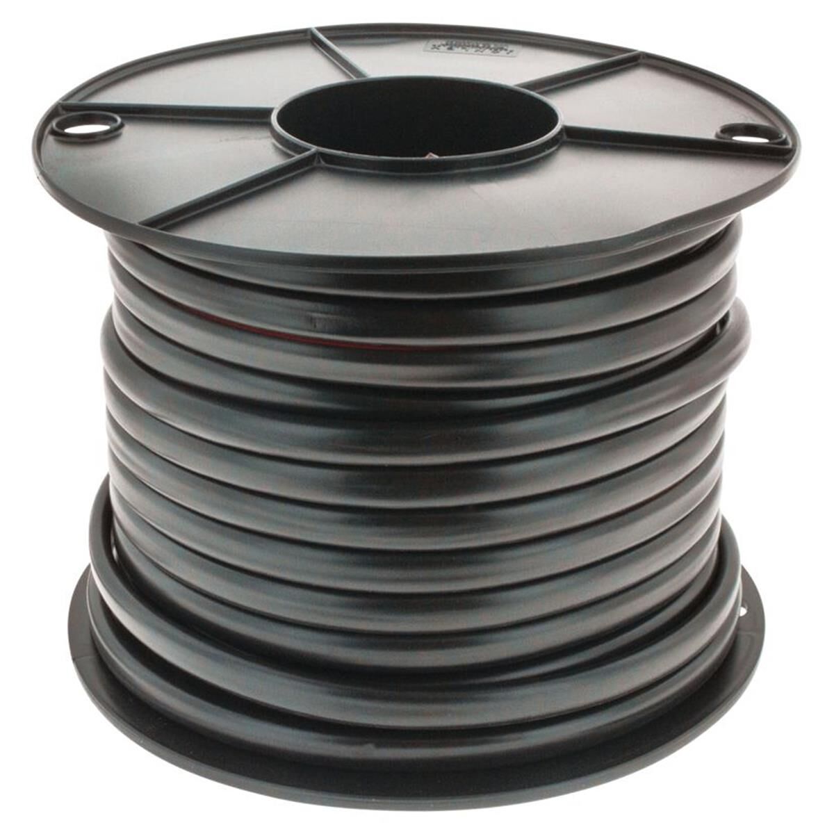 6B&S TWIN CORE CABLE RED BLACK W/ BLACK SHEATH 50m (168/0.32), , scaau_hi-res