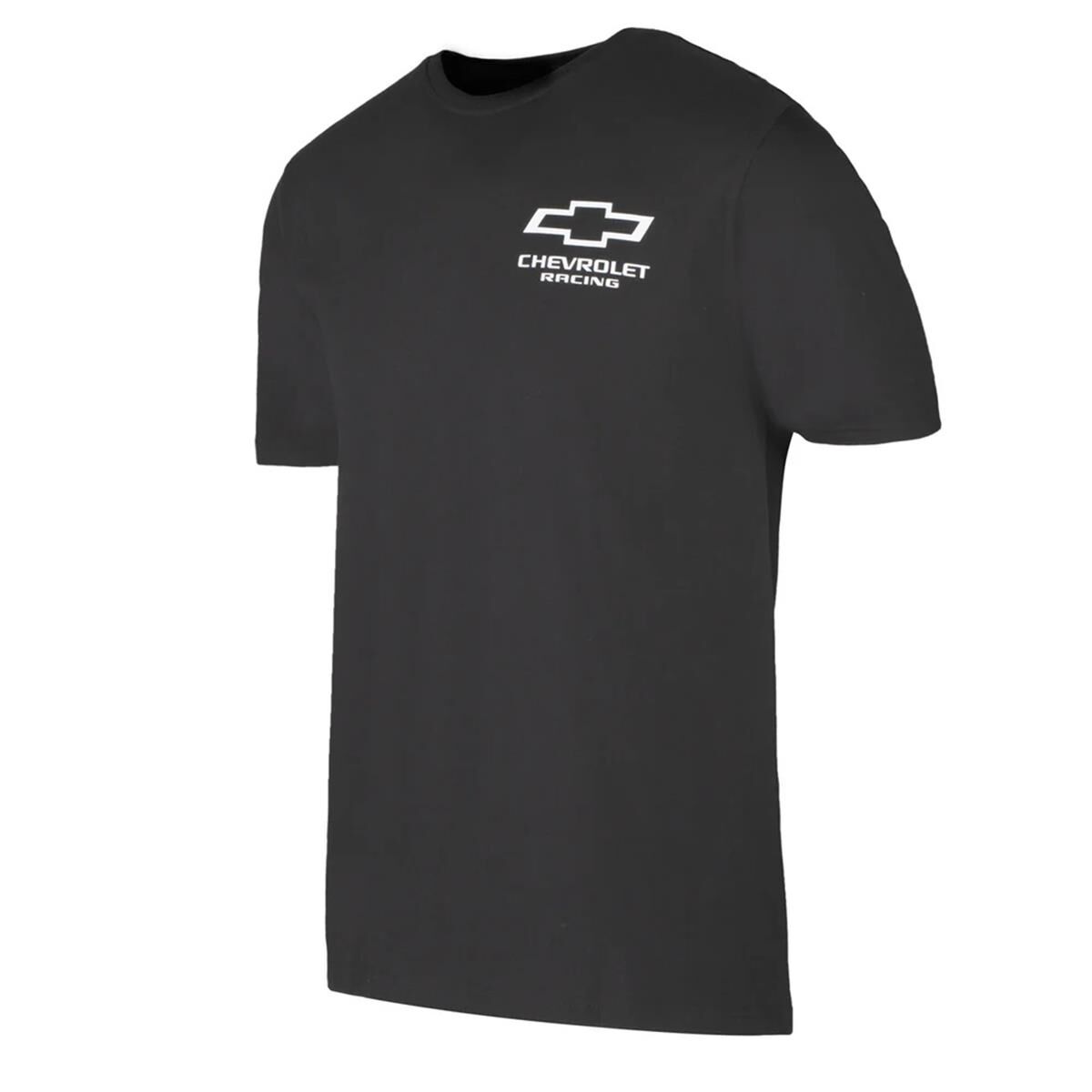 CHEVROLET RACING CASUAL T-SHIRT - BLACK [L], , scaau_hi-res