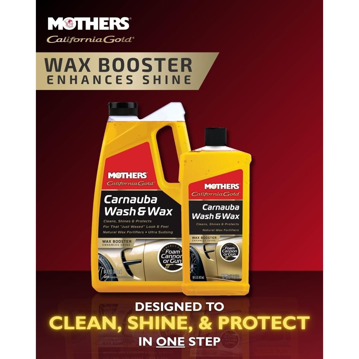 MOTHERS CALIFORNIA GOLD CARNAUBA WASH & WAX, , scaau_hi-res