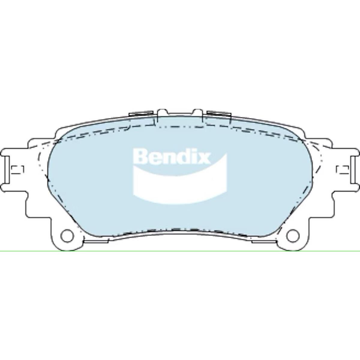 BENDIX DB2245 EV DISC PAD SET, , scaau_hi-res