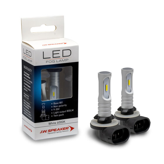 LED 881 Headlight Kit 12-24V 6000K, , scaau_hi-res
