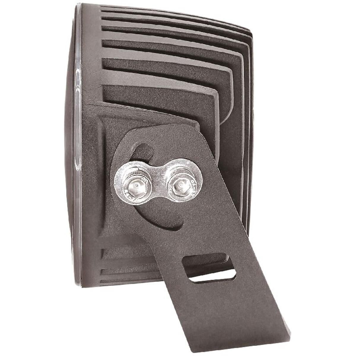 LED OVAL WORKLAMP FLOOD BEAM 10- 60V 60W 6 LED's BLACK HSNG, , scaau_hi-res