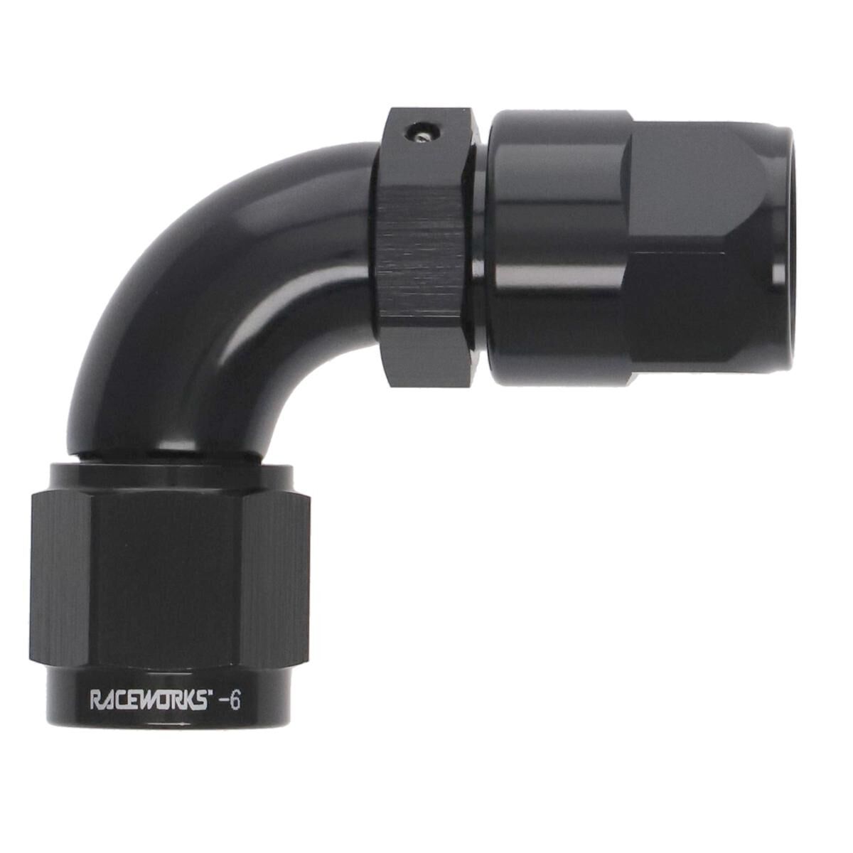 PTFE HOSE END AN-6 90DEG, , scaau_hi-res