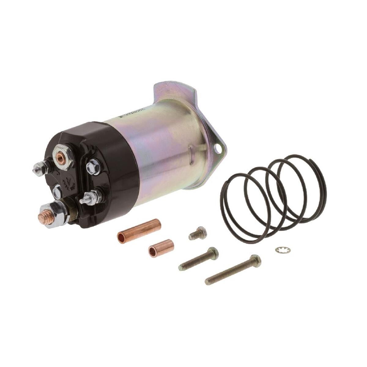 SOLENOID 12V 4 TERMINAL SUIT DELCO 8MT STARTER, , scaau_hi-res