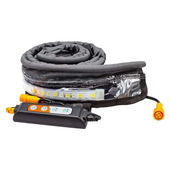LIFESTYLE 1.3M EZY-FIT ORANGE/WHITE LED FLEXIBLE STRIP LIGHT, , scaau_hi-res
