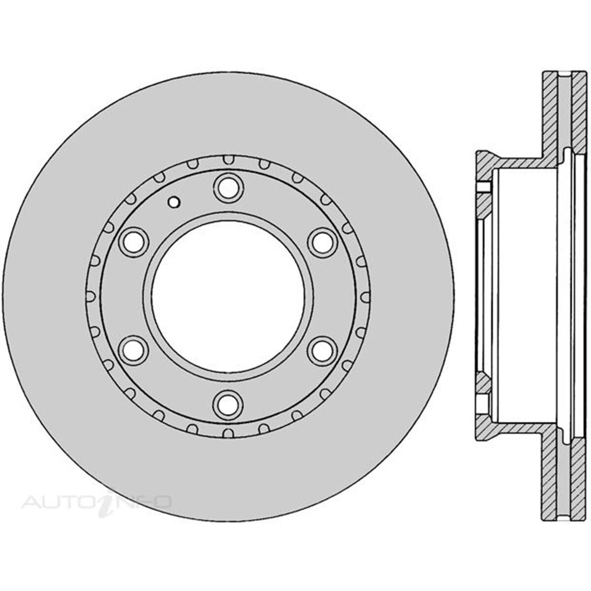 IBS Brake Rotor - Single, BR15478 | Supercheap Auto