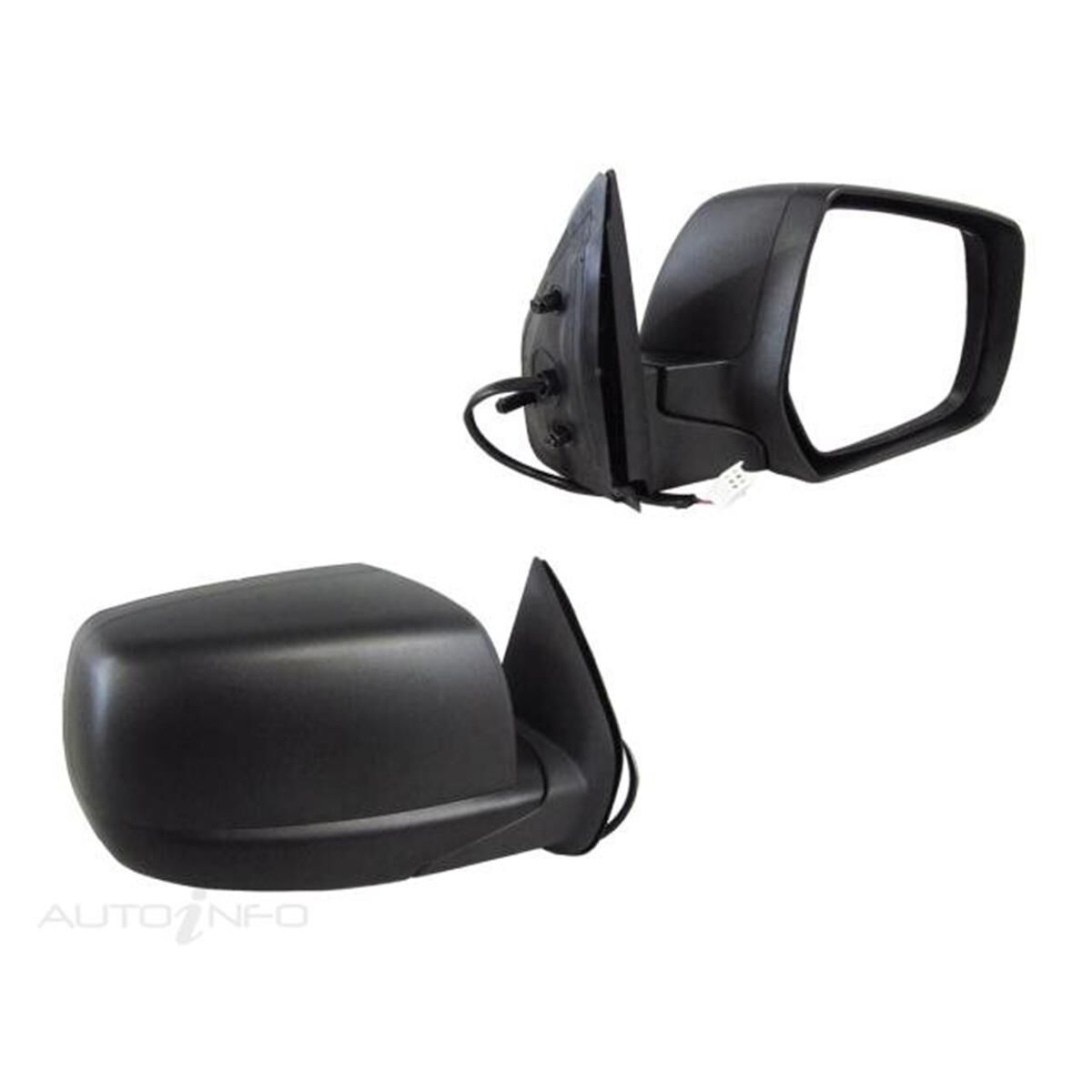 MAZDA BT-50  11/2006 ~ 09/2011  BLACK ELECTRICDOOR MIRROR  RIGHT HAND SIDE, , scaau_hi-res