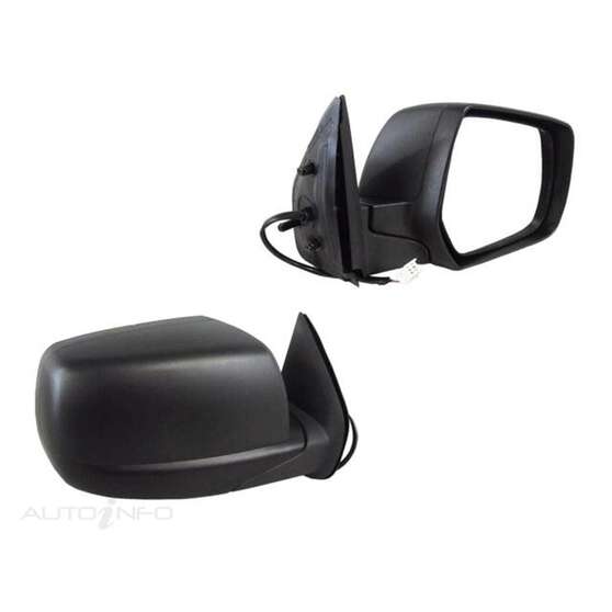 MAZDA BT-50  11/2006 ~ 09/2011  BLACK ELECTRICDOOR MIRROR  RIGHT HAND SIDE, , scaau_hi-res