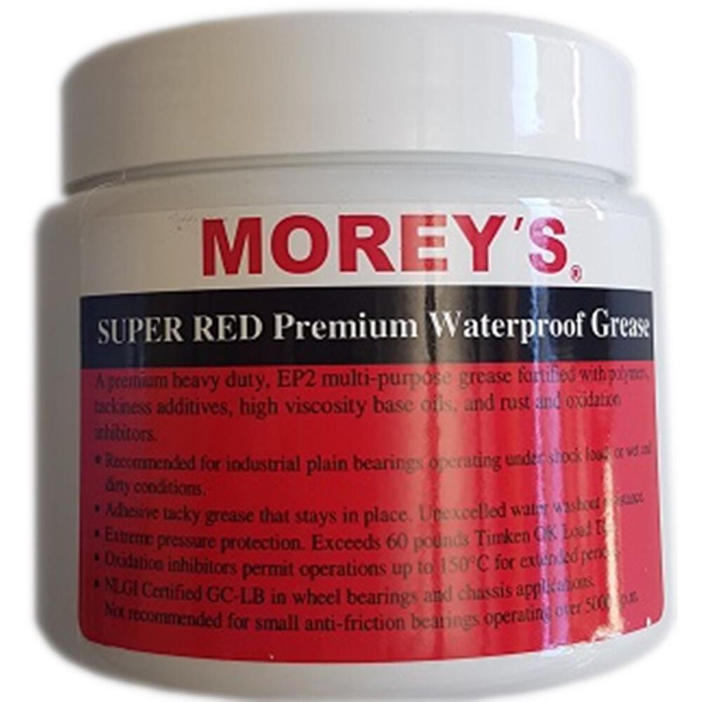 Morey Oil Super Red EPMP2 Grease Tub 500g, 420045SR Supercheap Auto