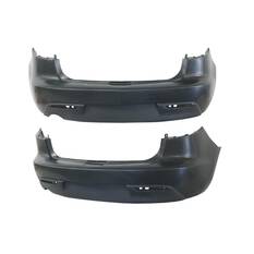 MAZDA 3 NEO/MAXX  BL SERIES 1 SEDAN  01/2009 ~ 08/2011  REAR BUMBER BAR COVER  WITHOUT SENSOR HOLES, , scaau_hi-res