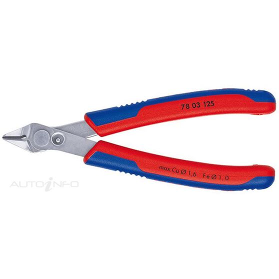 KNIPEX ELECTRONIC SUPER-KNIPS 125MM, , scaau_hi-res