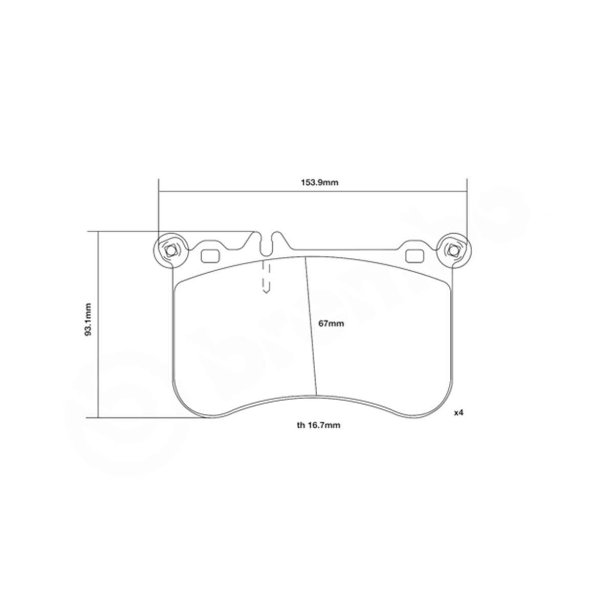 AXLE SET, BREMBO SPORT HP2,FRONT, , scaau_hi-res