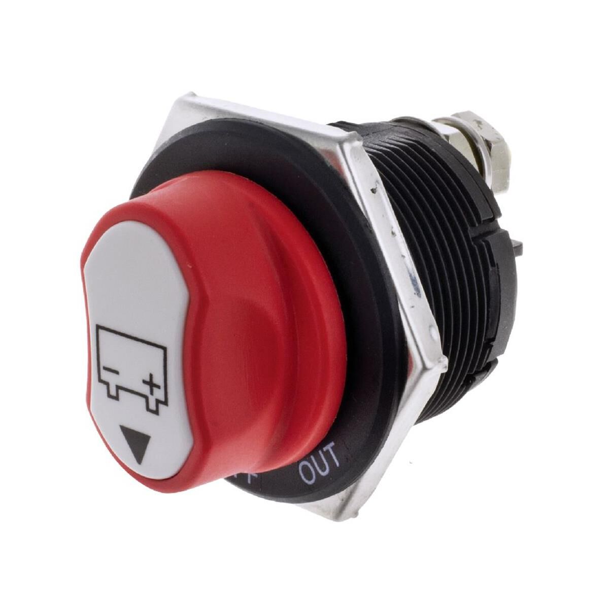 BATTERY MASTER SWITCH 200amp W/ REMOVEABLE RED PLASTIC KNOB - SWITCHES, , scaau_hi-res
