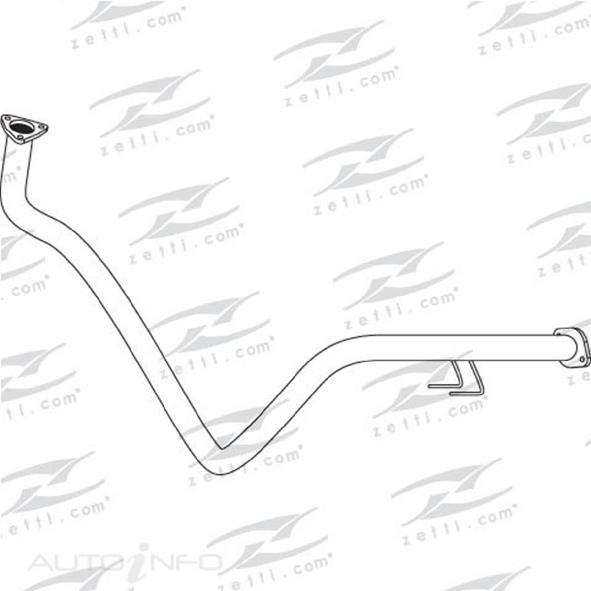 TOYOTA HILUX LN167 ENGINE PIPE, , scaau_hi-res